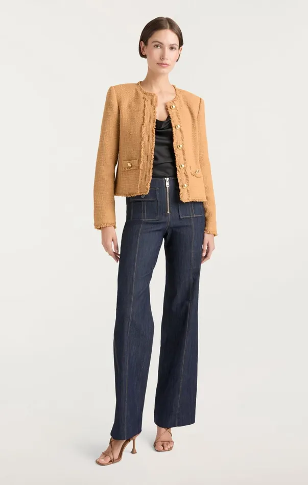 Women Jackets Cinq Sept Christie Jacket Sahara