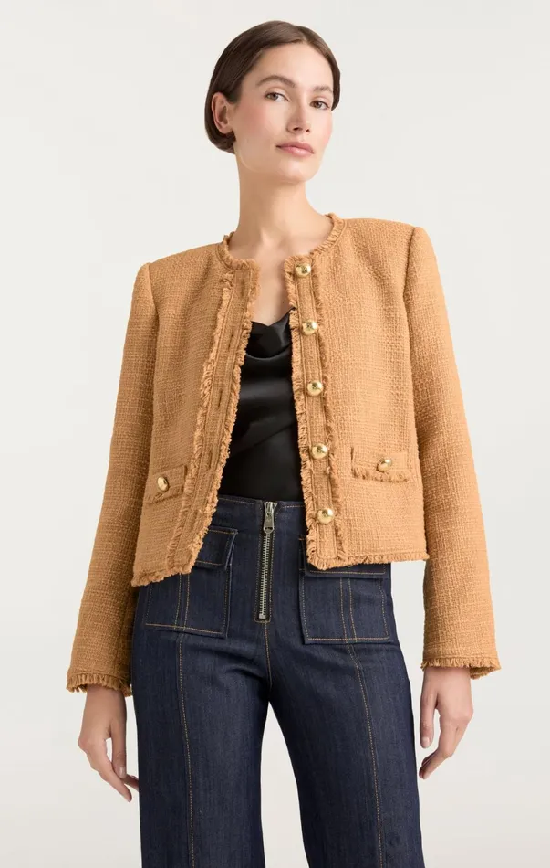 Women Jackets Cinq Sept Christie Jacket Sahara