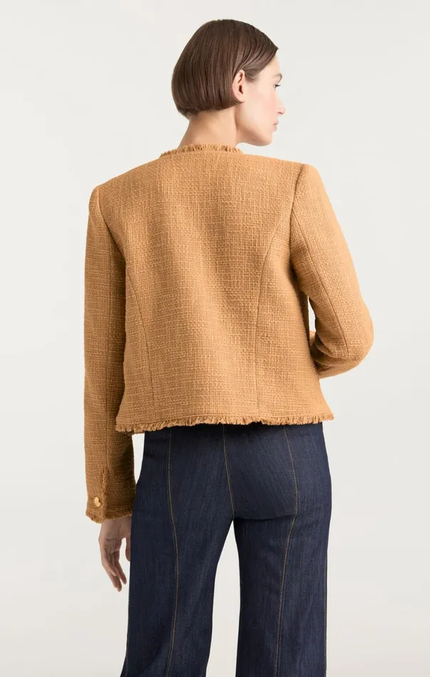 Women Jackets Cinq Sept Christie Jacket Sahara