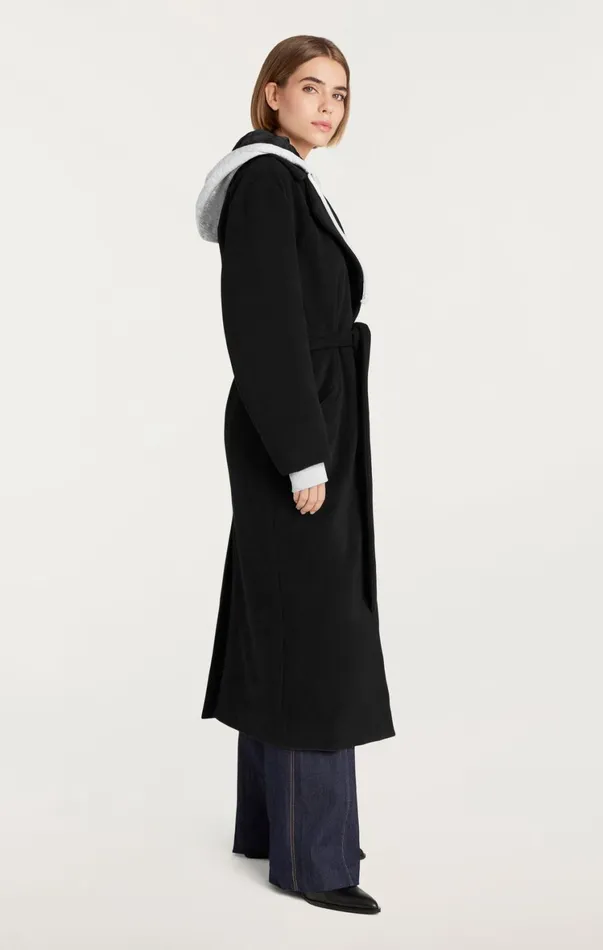 Women Jackets Cinq Sept Vander Coat Blackheather Grey