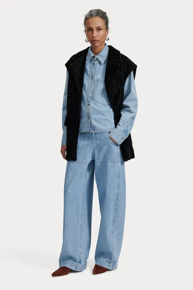 Women Jackets Outerwear Rachel Comey Milton Vest Black