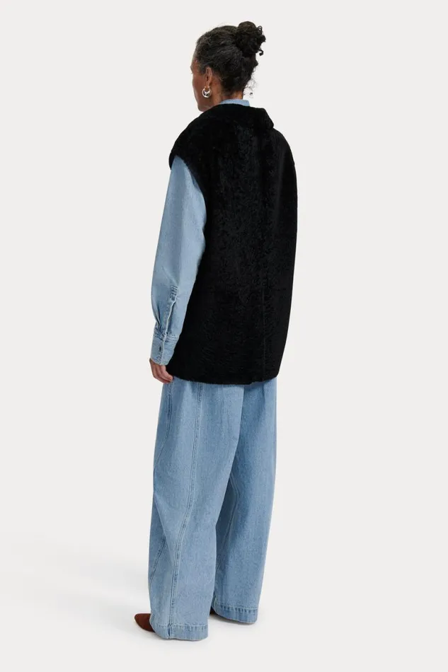 Women Jackets Outerwear Rachel Comey Milton Vest Black Women Jackets Outerwear Rachel Comey Milton Vest Black