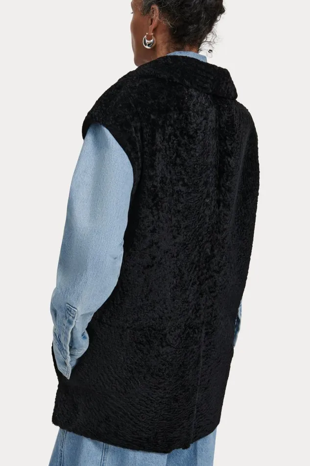 Women Jackets Outerwear Rachel Comey Milton Vest Black Women Jackets Outerwear Rachel Comey Milton Vest Black