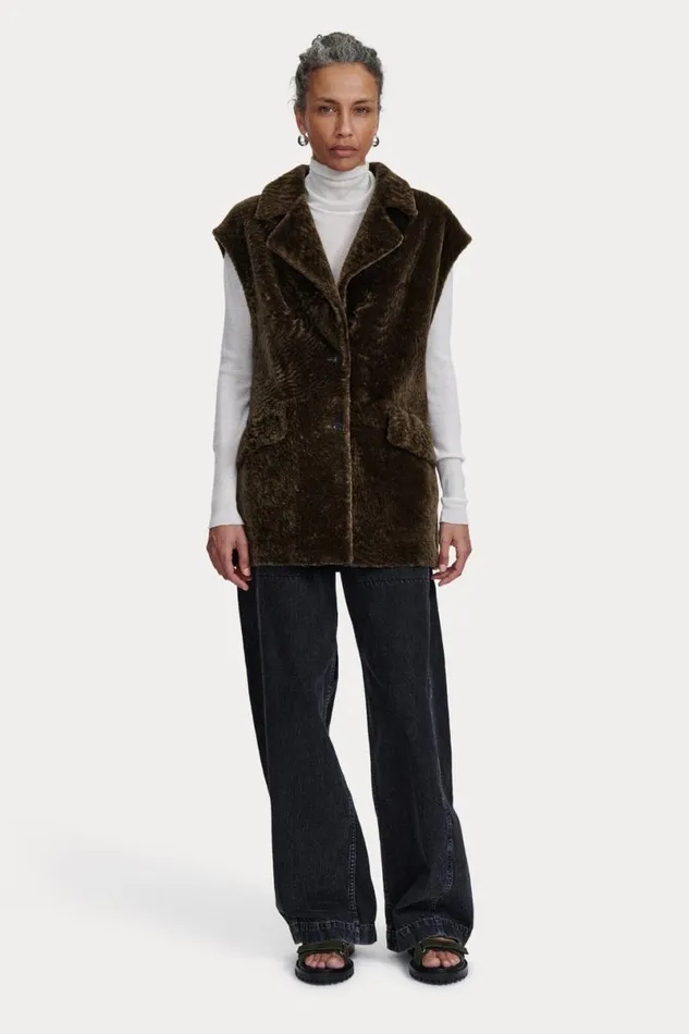 Women Jackets Outerwear Rachel Comey Milton Vest Black Women Jackets Outerwear Rachel Comey Milton Vest Black