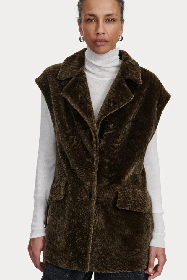 Women Jackets Outerwear Rachel Comey Milton Vest Black Women Jackets Outerwear Rachel Comey Milton Vest Black