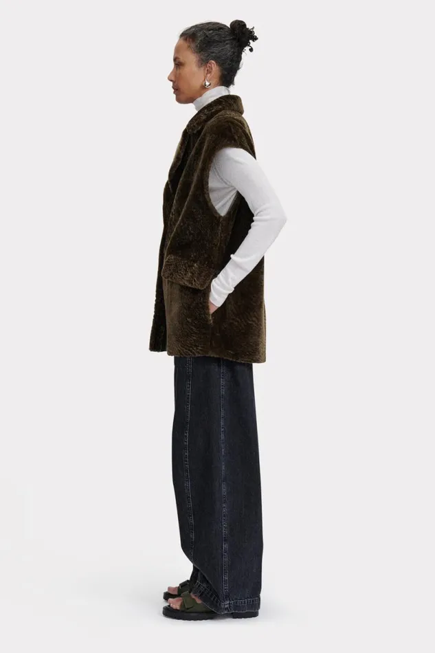 Women Jackets Outerwear Rachel Comey Milton Vest Black Women Jackets Outerwear Rachel Comey Milton Vest Black