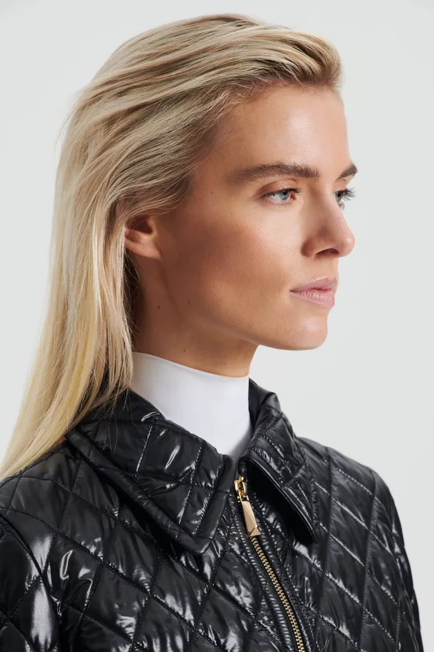 Women Jackets Scanlan Theodore QUILTED JACKET BLACK Women Jackets Scanlan Theodore QUILTED JACKET BLACK