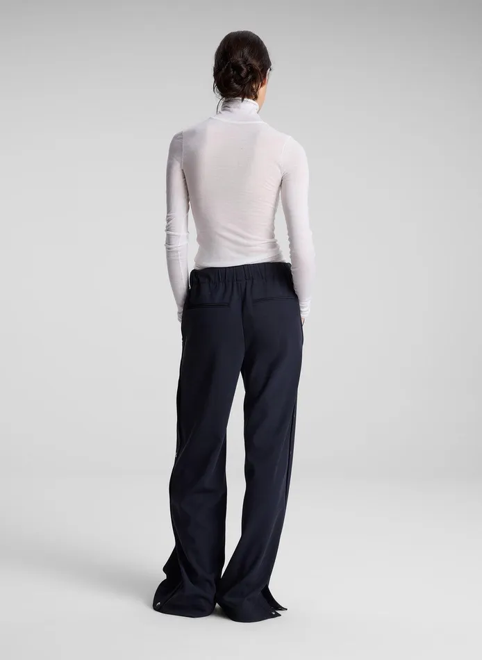 Women Jackson Snap Track Pant Evening Blue ALC Bottoms