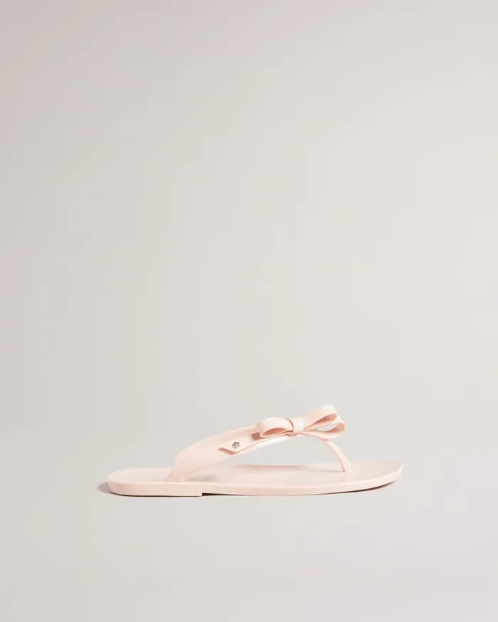 Women JASSEY 8211 Bow Flip Flops Dusky Pink Ted Baker Swimwear and Beachwear Women JASSEY 8211 Bow Flip Flops Dusky Pink Ted Baker Swimwear and Beachwear