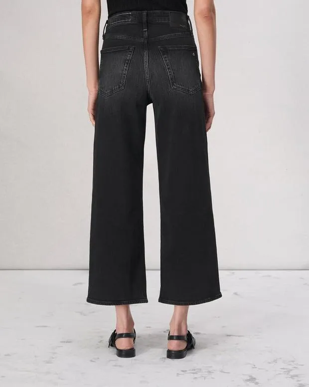 Women Jeans Rag and Bone Andi Ankle WideLeg Jean Vintage Stretch Denim Cornelia