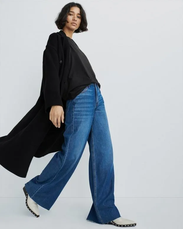 Women Jeans Rag and Bone Featherweight Sofie WideLeg Jean Featherweight Denim Otto