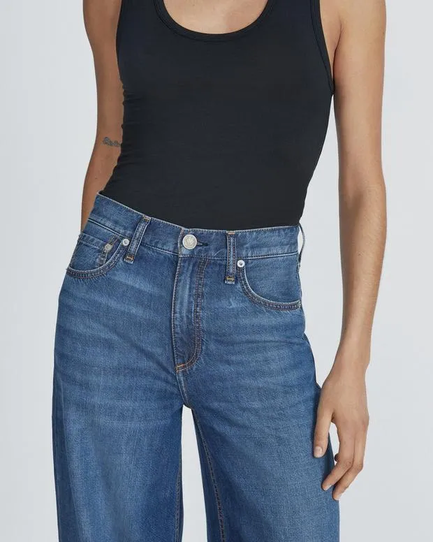 Women Jeans Rag and Bone Featherweight Sofie WideLeg Jean Featherweight Denim Otto