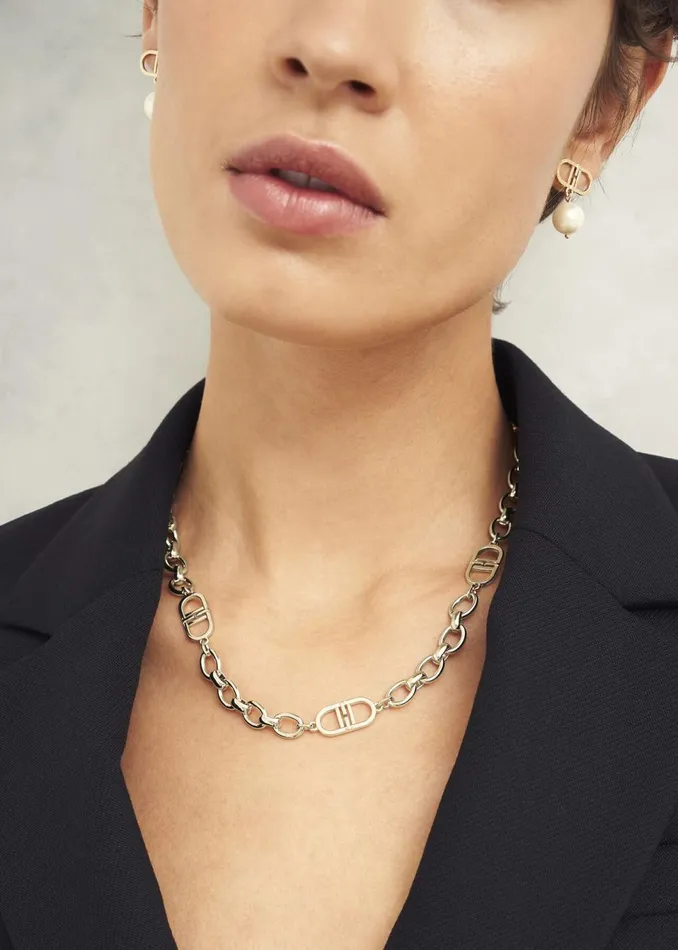 Women Jewellery Hobbs Bette Chain Necklace Gold