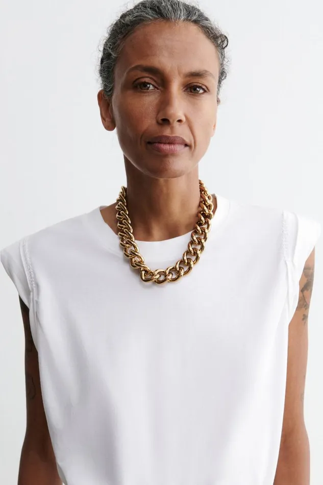 Women Jewelry Rachel Comey Pyrene Necklace Old Gold