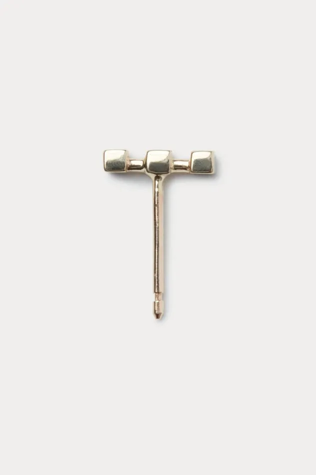 Women Jewelry Rachel Comey Quarry Andre 3 Earring Single Gold Women Jewelry Rachel Comey Quarry Andre 3 Earring Single Gold
