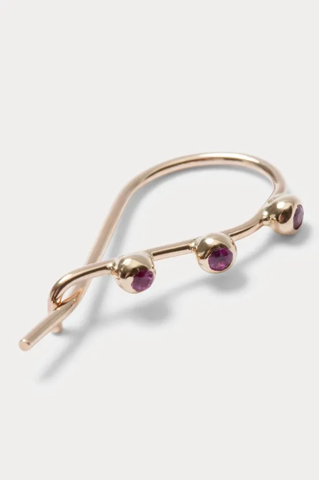 Women Jewelry Rachel Comey Quarry Triptych 3 Bump Earring Single Goldsapphire Women Jewelry Rachel Comey Quarry Triptych 3 Bump Earring Single Goldsapphire