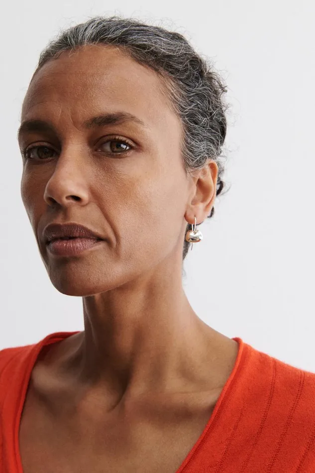 Women Jewelry Rachel Comey Quarry Tumid Earring Pair Silver