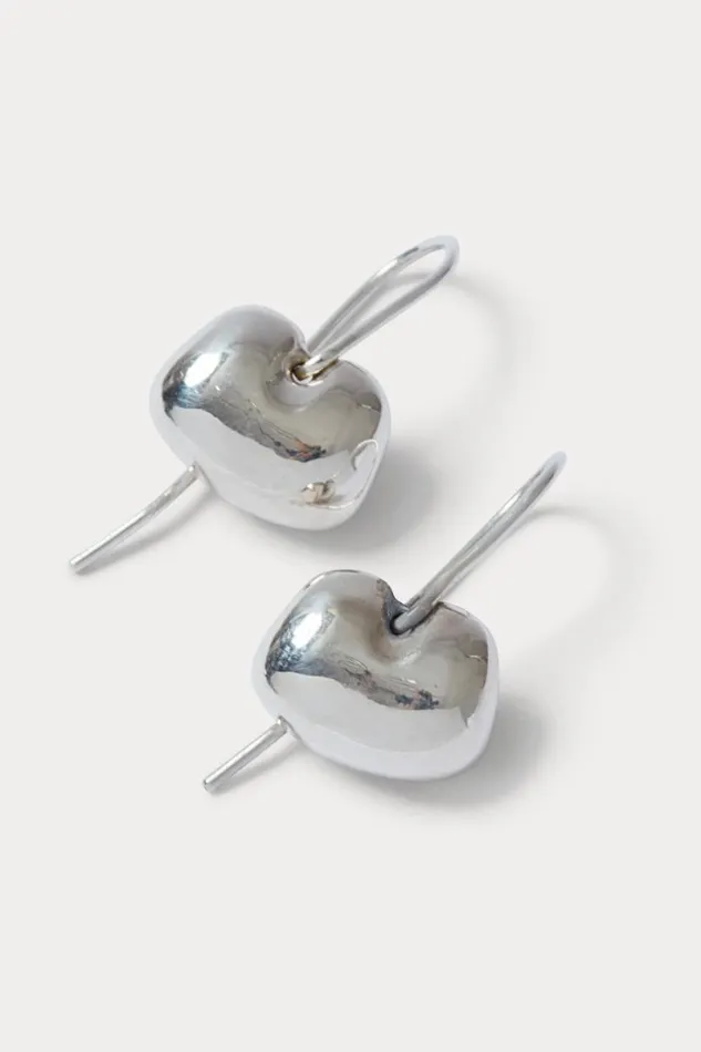 Women Jewelry Rachel Comey Quarry Tumid Earring Pair Silver