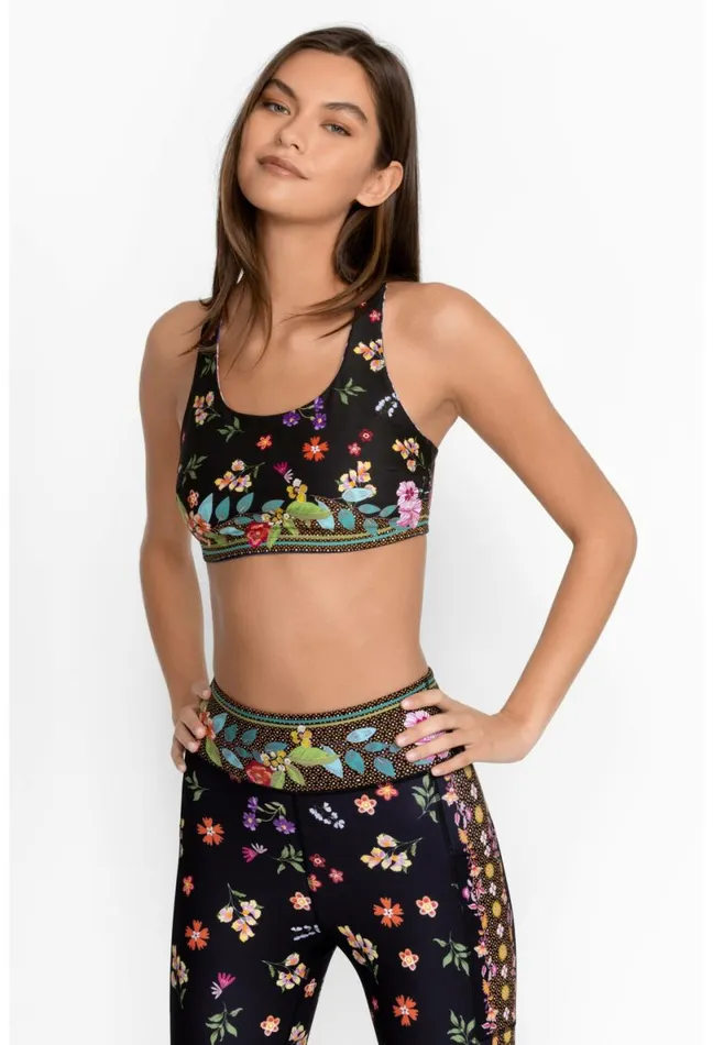 Women Johnny Was Active Bee Active Reversible Sports Bra Otti