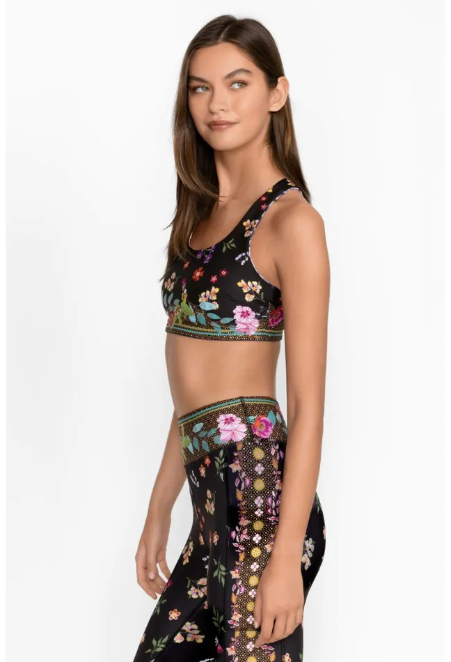 Women Johnny Was Active Bee Active Reversible Sports Bra Otti