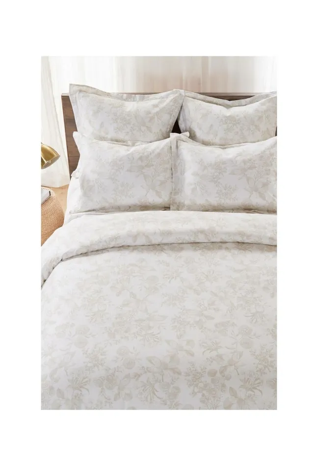 Women Johnny Was Bedding Valentina Euro Sham Sand