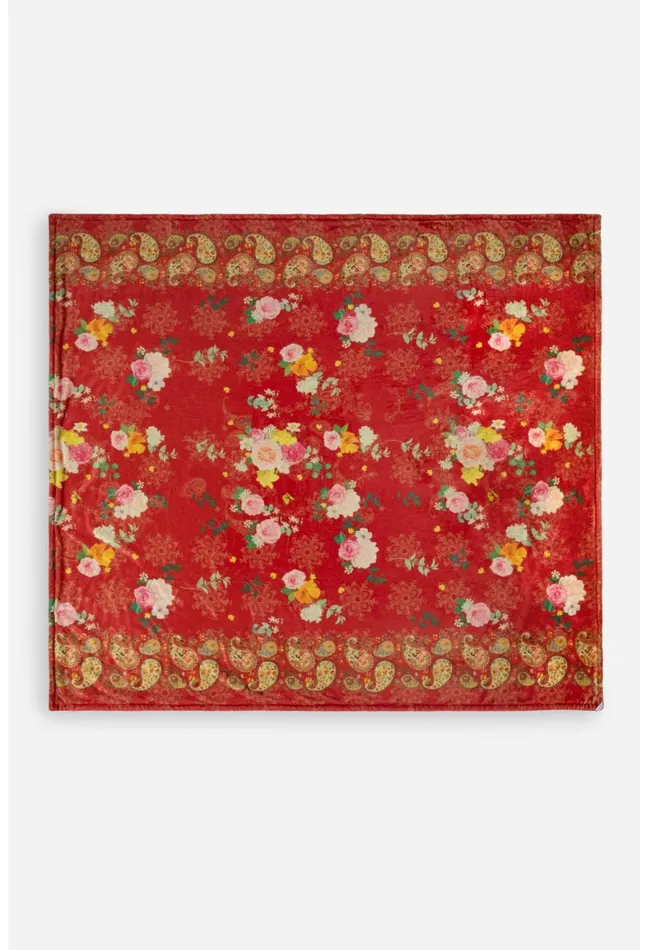 Women Johnny Was Blankets Laurel Canyon Cozy Blanket Paisley Lace