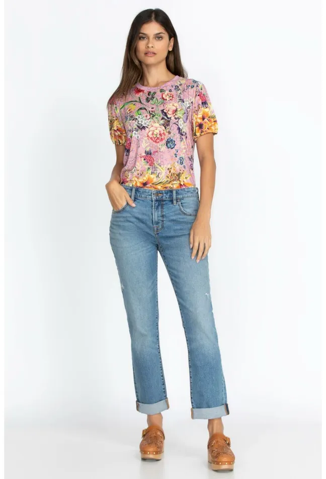 Women Johnny Was Bottoms Johnny Was Basic Boyfriend Jean Indigo