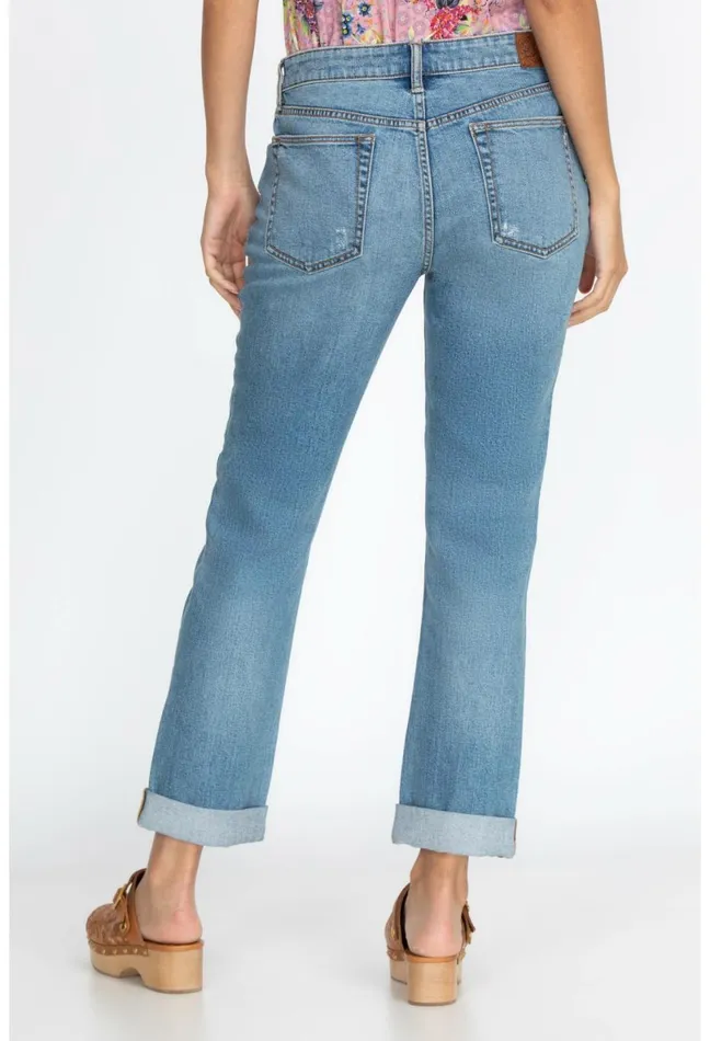 Women Johnny Was Bottoms Johnny Was Basic Boyfriend Jean Indigo Women Johnny Was Bottoms Johnny Was Basic Boyfriend Jean Indigo