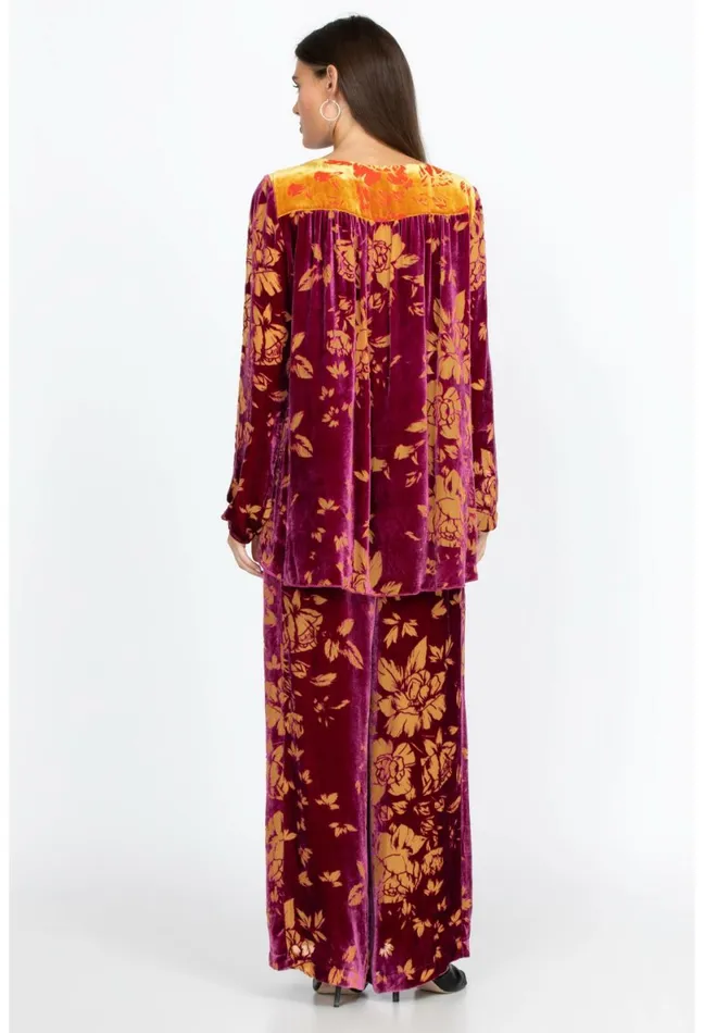Women Johnny Was Bottoms Rising Moon Easy Pant Saint Lucia