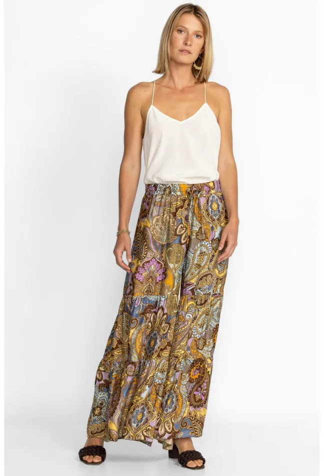 Women Johnny Was Bottoms Sandalwood Viola Pant Multi