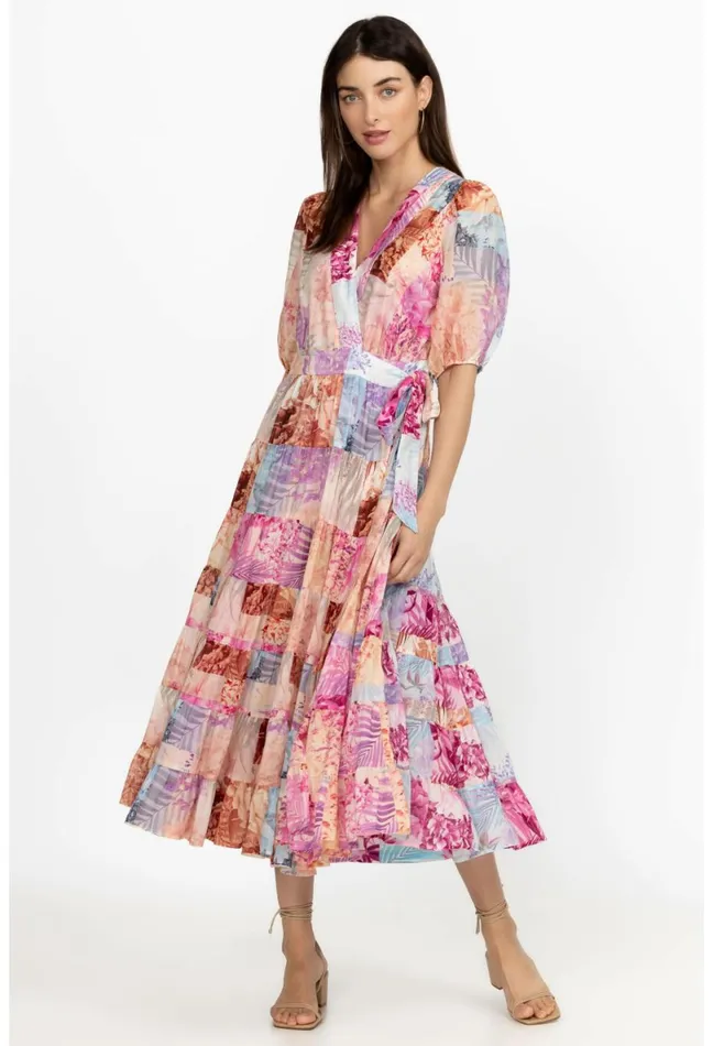 Women Johnny Was Dresses Annalise Midi Dress Annalise