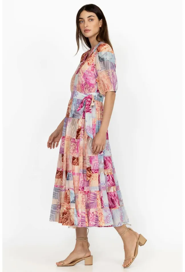 Women Johnny Was Dresses Annalise Midi Dress Annalise