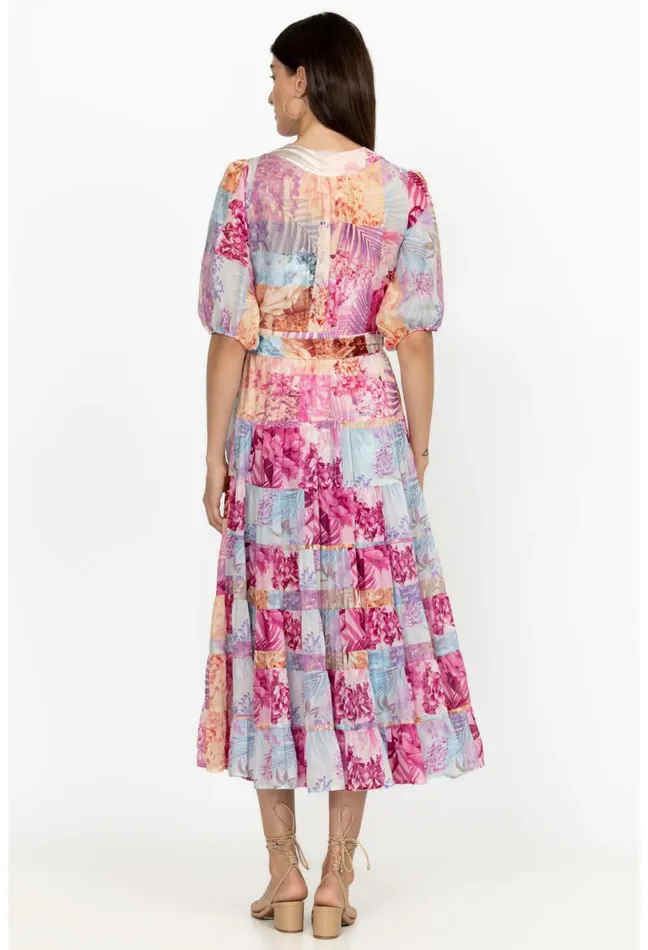 Women Johnny Was Dresses Annalise Midi Dress Annalise
