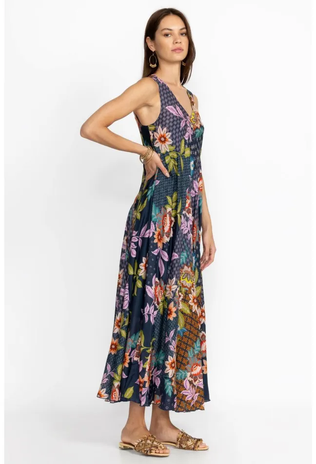 Women Johnny Was Dresses Delfino Bias Dress Delfino