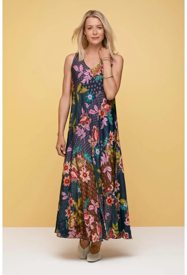 Women Johnny Was Dresses Delfino Bias Dress Delfino