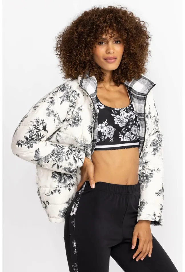 Women Johnny Was Outerwear Ivory Dreamer Jacket Reversible Ivory Dreamer