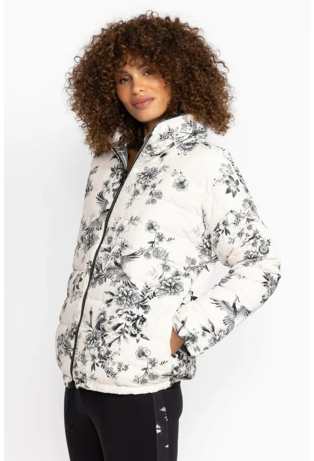 Women Johnny Was Outerwear Ivory Dreamer Jacket Reversible Ivory Dreamer