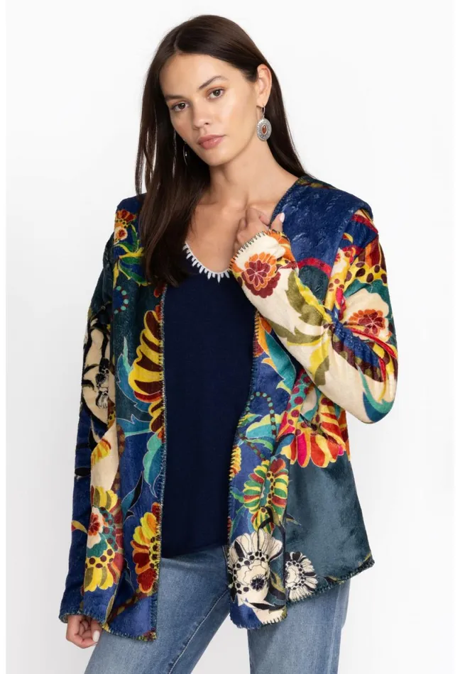 Women Johnny Was Outerwear Kimbra Sherpa Jacket Kimbra