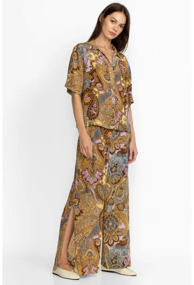 Women Johnny Was Sleepwear Brooklyn Long Set Sandalwood
