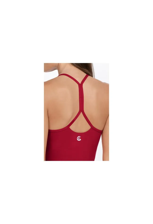 Women Johnny Was Tops Endurance Cross Back Cami Rio Red