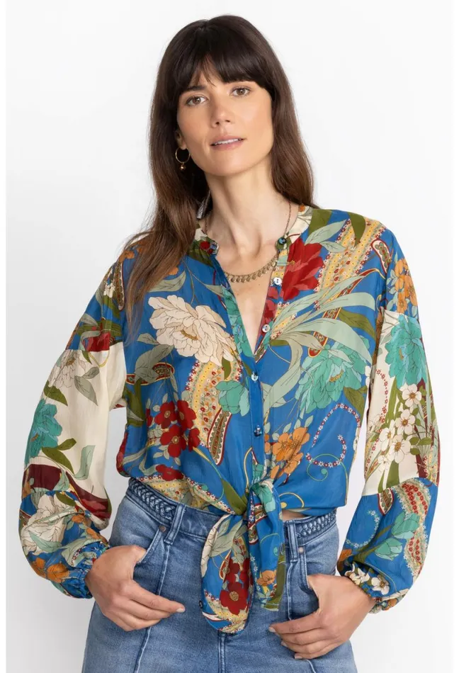 Women Johnny Was Tops Teebee Tori Blouse Teebee