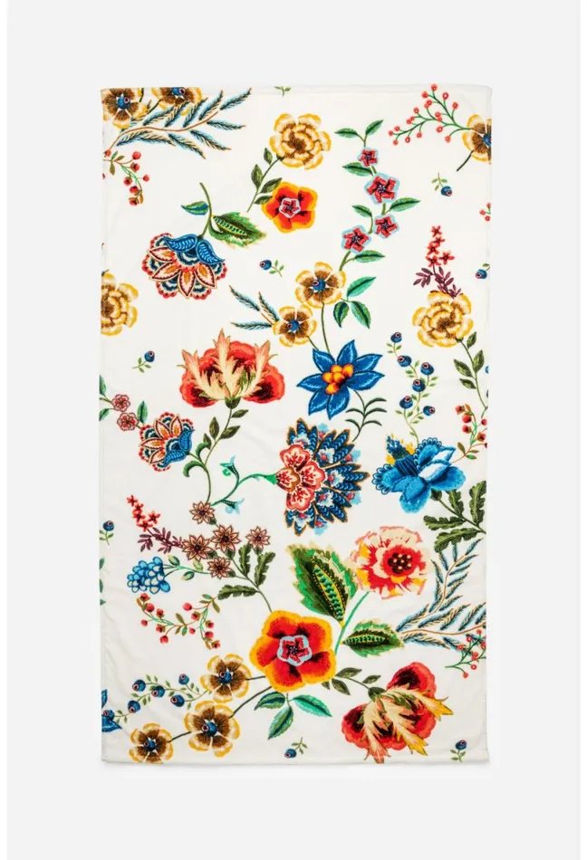 Women Johnny Was Towels Ardell Beach Towel White