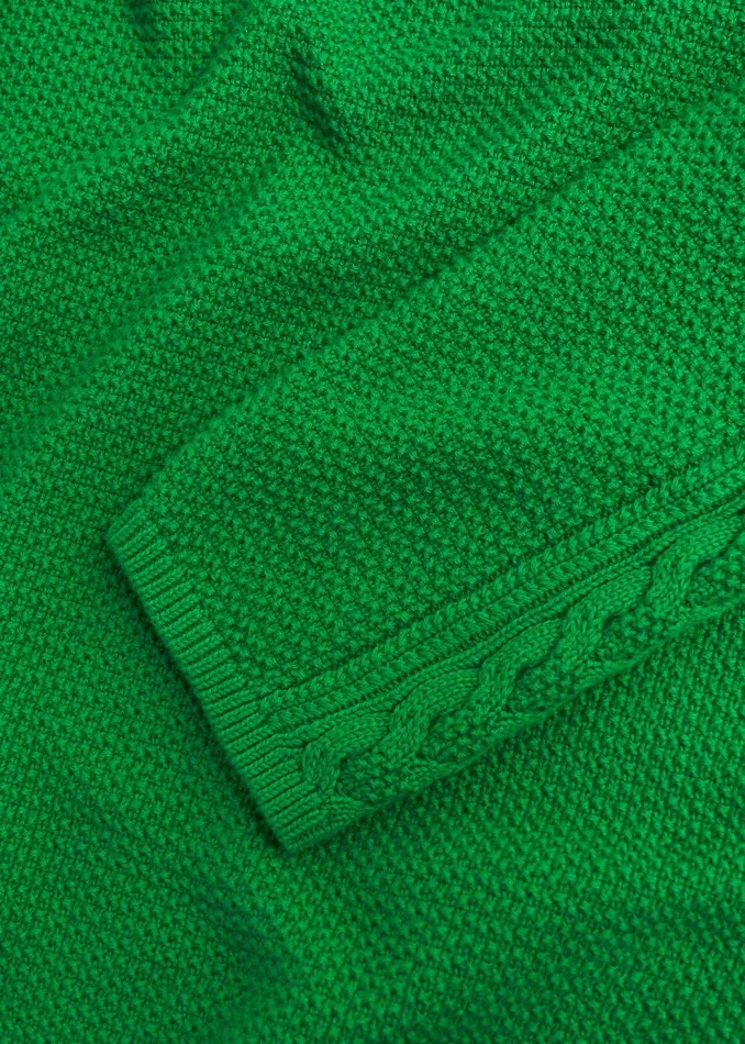 Women Jumpers and Cardigans Hobbs Camilla Cotton Jumper Lush Green