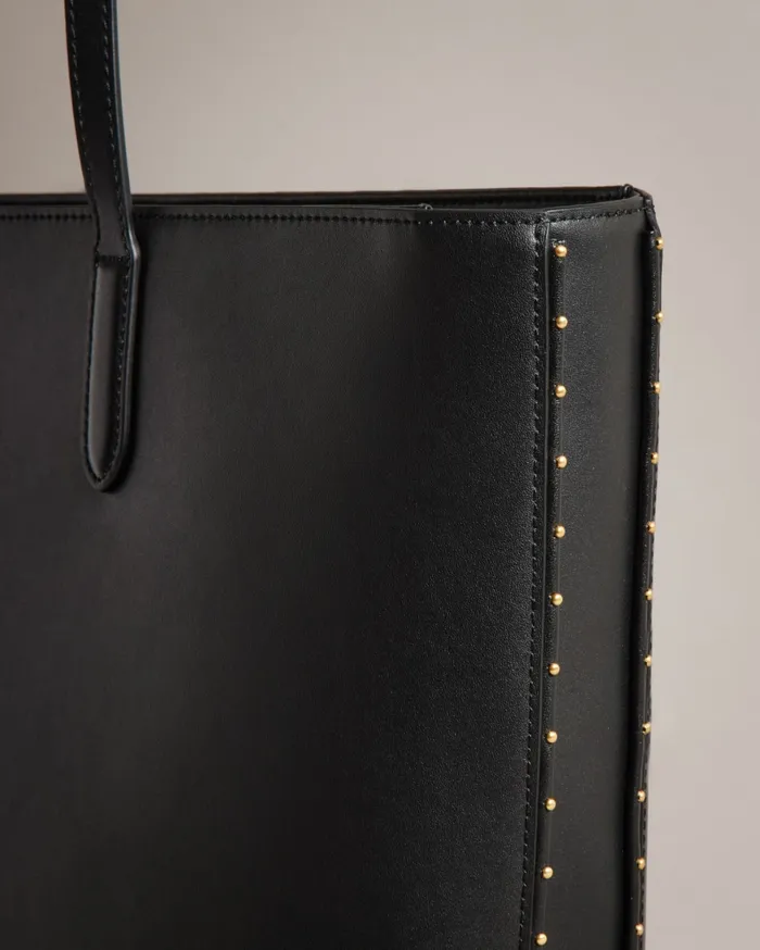 Women KAHLAA 8211 Studded Shopper Bag Black Ted Baker Tote Bags Women KAHLAA 8211 Studded Shopper Bag Black Ted Baker Tote Bags