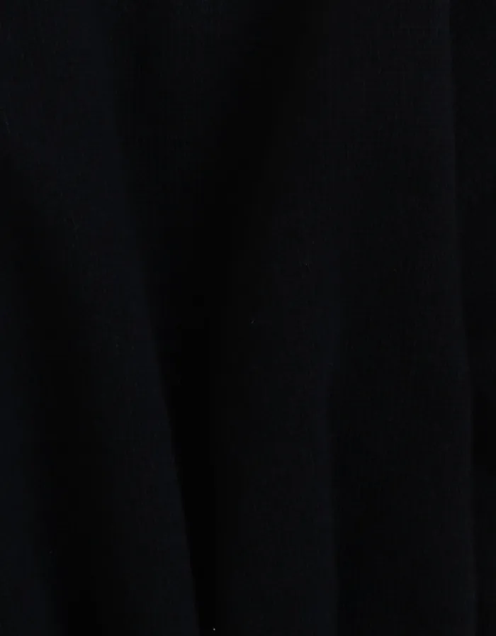 Women Knit Sweaters Colorfulstandard Women Light Merino Wool Crew 8211 Deep Black