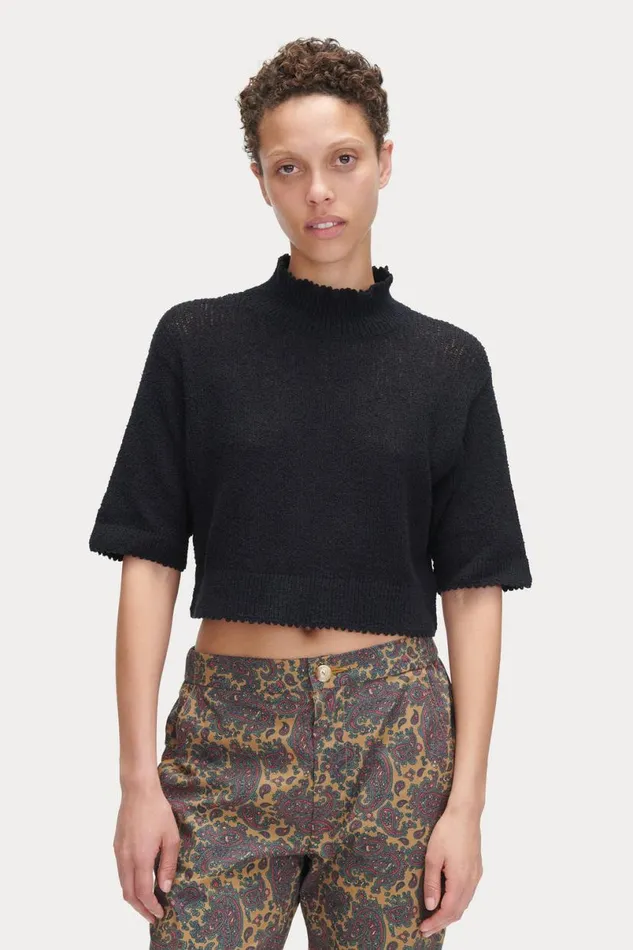 Women Knits Rachel Comey Barca Pullover Black Women Knits Rachel Comey Barca Pullover Black
