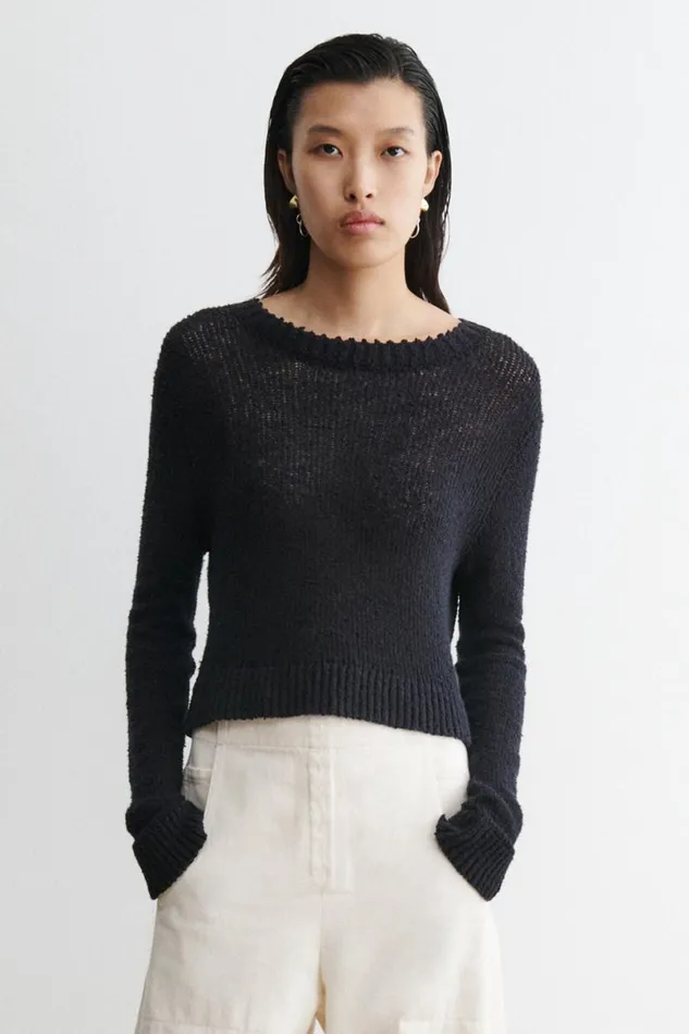 Women Knits Rachel Comey Barca Pullover Black Women Knits Rachel Comey Barca Pullover Black