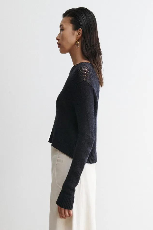 Women Knits Rachel Comey Barca Pullover Black Women Knits Rachel Comey Barca Pullover Black