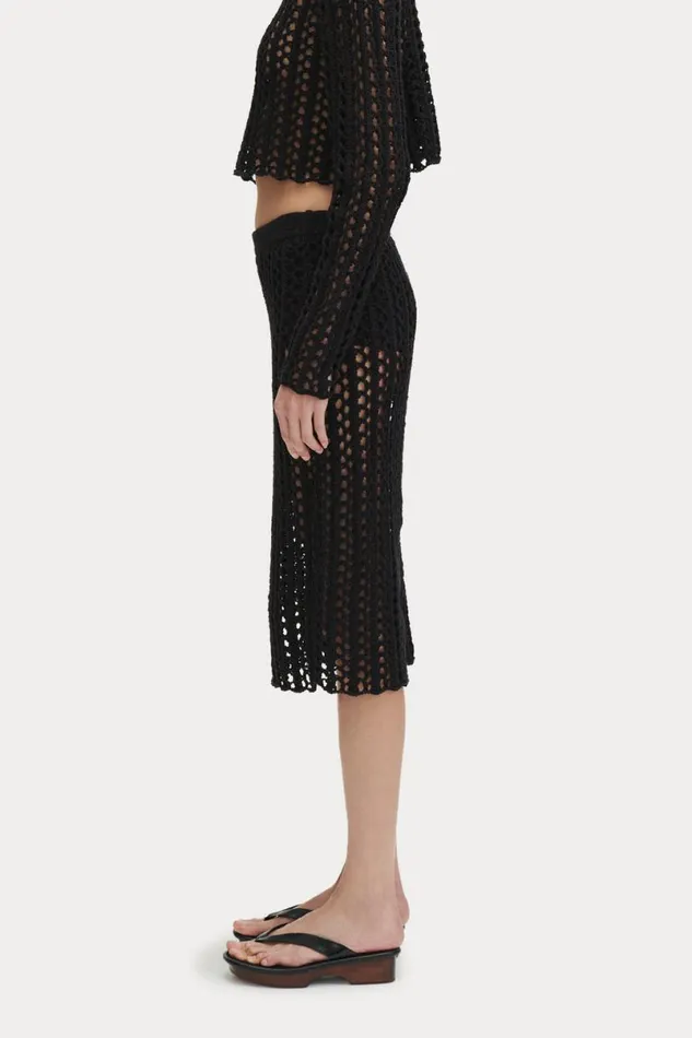 Women Knits Rachel Comey Dylan Skirt Black