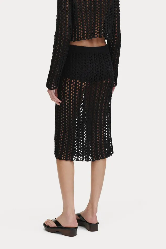 Women Knits Rachel Comey Dylan Skirt Black